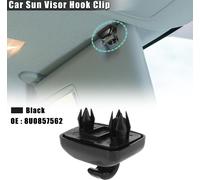 Noir Voiture Plastique Visière Crochet Clip Support Retenue 8U0857562