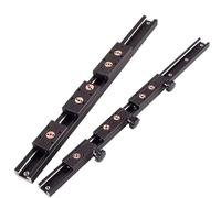 Noircissement guide linéaire à double intégré 28mm SGR10 glissière à rouleaux 1 jeu: 1 bloc SGB10 et 1 guide de travail du bois SGR10(SGB10-3 LOCK,450mm)