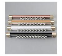 NOIRDA Système De Rail De Rideau, Montage Plafond/Mur, Barres en Aluminium pour Fenêtre, Ensemble De Rails De Rideaux De Séparation pour Chambre, Camping-Car, Garage, Hôpital(White-Wall,95cm/3.1ft)