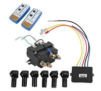 Noire Enduite de Poudre de Relais de Treuil électrique Professionnel 12V 250A pour ATV UTV