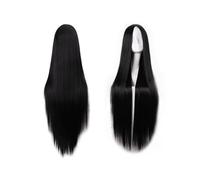Noire Postiche Cheveux Long Lisse Synthétique 70cm Célébration Halloween | Finition Mode, Port Réglable, Usage Quotidien ou Soirée, Pensée pour Femmes Débutantes