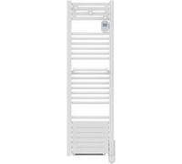 Radiateur sèche-serviettes - ACTIBAIN - fluide - 1500W - 50x101,1x12,7 cm - programmable - détection fenêtre - blanc