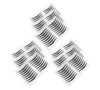 Noirs Autocollants Eyeliner 80 Paires en Plastique