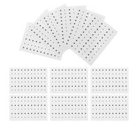 Noirs Autocollants Faux Grain de Beauté Imperméables, 50 Pièces | Aspect Réaliste, Pose Facile, pour Femmes, Usage Scène et Mariage, Format Sticker Discret