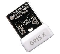 NoirVogel Adaptateur récepteur USB de rechange pour clavier de jeu mécanique sans fil Logitech G915 X Lightspeed (blanc)