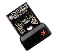 NoirVogel Dongle USB Unifying pour souris et clavier compatible avec tout produit Logitech affichant le logo Unifying (Orange Star, connecte jusqu'à 6 appareils)