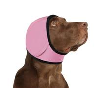 Noise Cancelling Ear Wrap, Dog No Shake Ear Muffs Noise Protection Firework Thunder Vacuum, Adjustable Calming Dog Ear Protection, Soft Breathable for Grooming, for Grooming Bathing & Swimming (3,M)