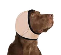 Noise Cancelling Ear Wrap, Dog No Shake Ear Muffs Noise Protection Firework Thunder Vacuum, Adjustable Calming Dog Ear Protection, Soft Breathable for Grooming, for Grooming Bathing & Swimming (5,S)