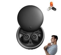 Noise Cancelling Headphones for Sleep,Anti Snoring Headphones for Side Sleepers, Mini Bluetooth Sleepbuds,Ultra Comfortable & Noiseless Sleeping with ANC, Mini Bluetooth Sleepbuds with 24h Battery-A