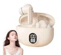 Noise Cancelling Wireless Earbuds - LED Display, Waterproof Stereo Sports Headphones | Cordless Earphone For Cycling, Driving, Gym, Outdoor Adventure, Mobile Devices, Hands-Free Listening, Tr