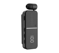 Noise Cancelling Workout Earbuds with Digital Display & Lapel Clip