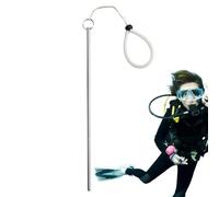 Noise Maker Diving Stick - Bâton de plongée multifonction Rod Lobster Tickle Pointer - Accessoire de Lobster Stick Pointer Rod avec dragonne pour les aventures de plongée sous-marine