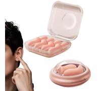 Noise Reduction Ear Plugs For Sleeping & Travel - Comfortable Noise Cancelling Earplugs With Storage Case | Hearing Protection For Study, Work & Light Sleepers (Multi-Pair Set)
