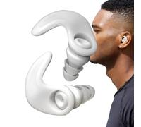Noise Reduction Ear Plugs, Reusable Silicone Earbuds, Noise Isolating Hearing Protection, Comfortable Oval Design, 1.02x0.62x1.05 Inches, Ideal for Work, Study, Travel, Sleeping
