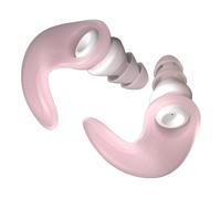 Noise Reduction Ear Plugs, Waterproof Silicone Earbuds, High-Fidelity Hearing Protection, Soft and Reusable, 6 Pairs, For Sleep, Work, Travel, 2.58x1.57x2.67cm Pink Black Yellow