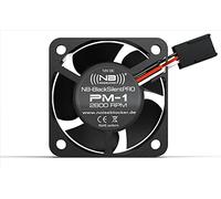 NoiseBlocker PM-1 Ventilateur pour PC noir (l x H x P) 40 x 40 x 20 mm