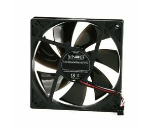 Noiseblocker BlackSilentPro PLPS Boitier PC Ventilateur 12 cm Noir