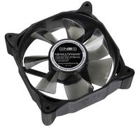 NoiseBlocker Multiframe M8-S3 Ventilateur pour PC noir, gris transparent (l x H x P) 80 x 80 x 25 mm