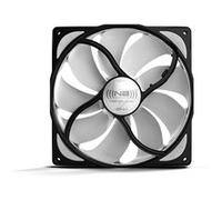 Noiseblocker Ventilateur de châssis NB-eLoop B14-PS 140 mm – noir, blanc G