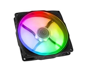 Noiseblocker NB-eLoop X B12-P - ARGB Ventilateur 140mm Silencieux avec fonction PWM - Gaming PC Fan - Ventillateur Boitier PC de Refroidissement - Noir