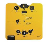 Noisy Clan Carte Essentielle Cercle des cinquièmes Outil de mélodie pour Musiciens | Aide à la théorie Musicale Tout-en-Un avec téléchargement Clair de Livres électroniques | Tous Les Instruments | A