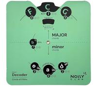 Noisy Clan Outil mélodie carte solo Cercle des quintes,Développez votre capacité jeu,Décodeur : théorie musicale facilitée !! Roue d'accord écrire et explorer la musique ! Outil indispensable