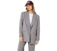 Noisy May A/S Nmmilla L/S Blazer Noos, Titane, L Femme