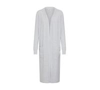 Noisy May Cardigan Long pour Femme, Gris Clair chiné, XL