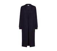 Noisy May – Cardigan long ouvert femme City – noir, matière douce extensible, poches – XS