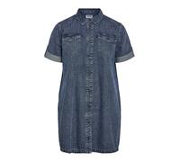 Noisy May Curve Robe-chemise 'NMNEW SIGNE' bleu denim, Taille 50