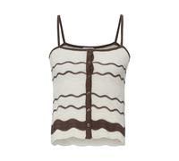Noisy may Haut 'NMSadie' écru / marron, Taille M