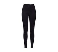 Noisy May Callie High Waist Skinny Vi023bl Jeans Noir 32 / 30 Femme