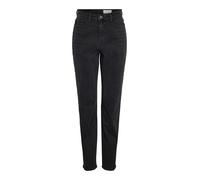 Noisy may Nmdaisy Hw Mom Fit Jean Black FWD Noos Noir, 28W / 30L Femmes
