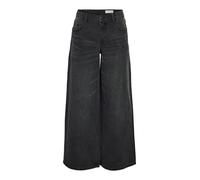 Noisy May Kettie Wide Leg Fit Vi559bl Jeans Noir 27 / 30 Femme