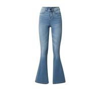 Noisy May Sallie Flare High Waist Jeans Bleu 29 / 32 Femme