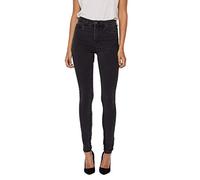 Noisy May Callie High Waist Skinny Vi069dg Jeans Noir 30 / 34 Femme