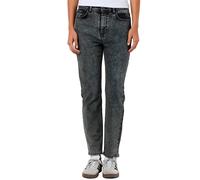 Noisy May Jeans Taille Haute Moni Straight Ankle Az391dg