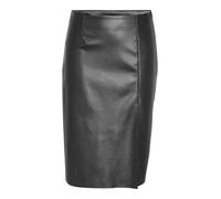 Noisy may Nmclara HW Slit Midi Length Skirt Noos Jupe pour Femme, Noir, Small