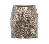 Noisy may Jupe 'NMJESSY' crème / beige foncé / noir, Taille 36