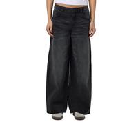 Noisy May Kettie Wide Leg Fit Vi559bl Jeans Noir 32 / 30 Femme