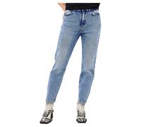 Noisy May Moni Ankle Az236lb High Waist Jeans Bleu 31 / 32 Femme
