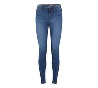 Noisy May Jeans Callie Vi021mb taille haute slim Bleu 26/32 Femme