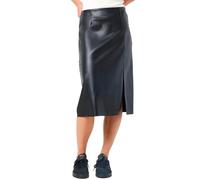 Noisy may Nmclara Jupe mi-Longue Fendue pour Femme, Noir, L