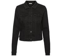 NOISY MAY Nmdebra L/S Black Wash Denim Jacket Noos Veste en jean Femme (lot de 1)