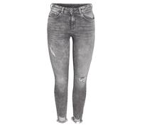 Noisy may Nmkimmy Nw Destroy Ank Skny Az368mg Noos Jeans, Medium Grey Denim, 30W / 34L Femme