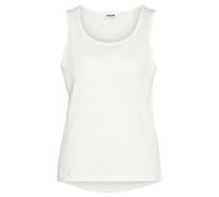 Noisy may Nmmathilde S/L Loose Top FWD JRS Noos Haut, Blanc éclatant, M Femmes