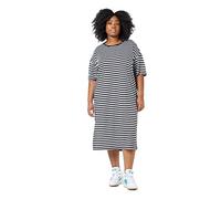 Noisy May Nmmayden Robe Courbe 2/4, Noir/Rayures : BW, 50 Femme