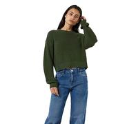 Noisy may Nmmaysa L/S O-Neck Knit Noos Sweater, Kaki, M Femme