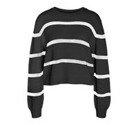 NOISY MAY Nmmaysa L/S Stripe O-Neck Knit Noos Pull-Over Femme