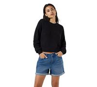 Noisy May Nmmaysa L/S O-Neck Knit Noos Sweater, Noir, XS Femme